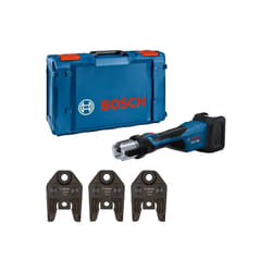 Bosch - Sertisseuse sans fil gpt 18V-32 Professional + 3 Mâchoires type TH16/20/26 + xl-boxx 06019M2104