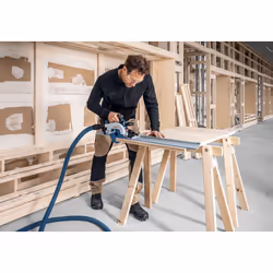Bosch GKS 18V-57-2 GX 16,5 cm Noir, Bleu 5000 tr/min - Vue supplémentaire 8
