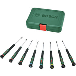 Set de tournevis 8 pcs ( pour bricolage/modélisme/artisanat embouts précis et magnétiques ph/tx/hex/plat) 1600A02Z9M - Bosch