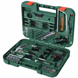 Jeu d'outils à main avancé 64 pièces outils de haute qualité pour les projets de bricolage avancés contient tout ce dont vous ...