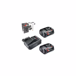 Ensemble d'accessoires Bosch Starter Set 18V; 18 V; 2x2,5 Ah accu.