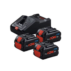 Ensemble d'accessoires Bosch 0615A5004Y; 18 V 3x8,0 Ah accu.