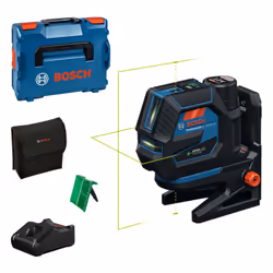 Niveau laser de ligne transversale Bosch GCL 12V-50-22 CG Professional; 12 V; 1x2,0 Ah accu. + L-Boxx 136