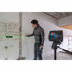 Niveau laser de ligne transversale Bosch GCL 12V-50-22 CG Professional; 12 V; 1x2,0 Ah accu. + L-Boxx 136