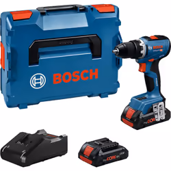 Perceuse-visseuse sans fil Bosch GSR 18V-65 Professional; 18 V; 2x4,0 Ah accu. + L-Boxx 136