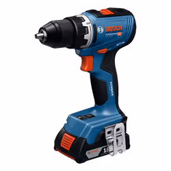 Bosch GSR 18V-65 Professional 2100 tr/min Clé 1,06 kg Noir, Bleu - Vue supplémentaire 2