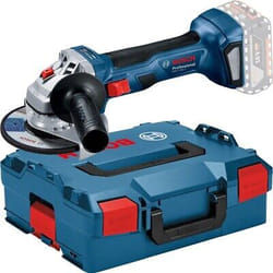 Meuleuse d'angle sans fil Bosch GWS 18V-11 Professional; 125 mm; 18 V (sans batterie ni chargeur) + L-BOXX 136