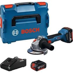 Meuleuse d'angle sans fil Bosch GWS 18V-8 Professional; 125 mm; 18 V; 2x4,0 Ah accu. + L-Boxx 136