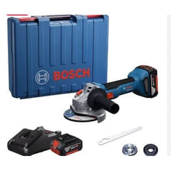 Meuleuse d'angle sans fil Bosch GWS 18V-8 Professional; 125 mm; 18 V; 2x4,0 Ah accu.; avec étui