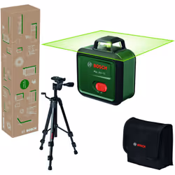 Laser À Lignes Pll 360-1g Bosch Set, 1 X Batterie Ba 3.6v 2.0ah Incl. Trépied