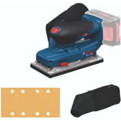 Bosch Pro 18v System Ponceuse Vibrante Sans-Fil Gss18v-18 (Avec Sac À Poussières, Feuille Abrasive) 06019r7000