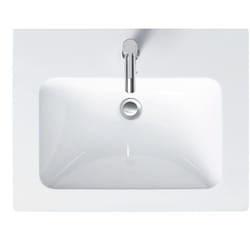 Duravit - me by Starck Meuble lave-mains, 1 trou pour robinet, avec