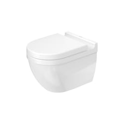 Pack wc suspendu Duravit Starck 3 422509 - cuvette + abattant frein de chute, système Durafix inclus
