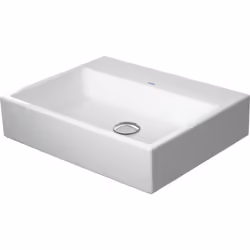 Duravit Vero Air meuble lavabo 60x47cm sans trop-plein avec banc à trous de coulée sans trou de coulée