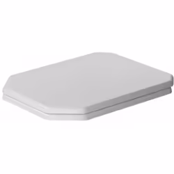 Abattant de WC avec fonction de fermeture Softclose charnières en acier allié couleur blanc alpin
