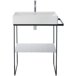 Duravit - DuraSquare lavabo, 60x47cm, 1 trou pour robinet, sans