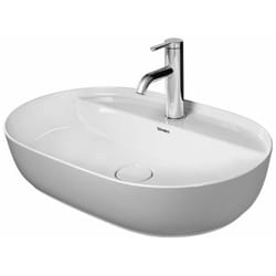 Duravit - Luv - Vasque 60x40 cm, avec un trou pour robinet, DuraCeram, blanc alpin 0380600000