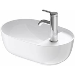 Duravit - Luv - Lave-mains 42x27 cm, avec un trou variable, DuraCeram, blanc alpin 0381420000