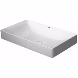 Vasque, sans trop-plein dimensions : 600 x 335 x 140 mm matériau : DuraCeram® côté inférieur meulé sans trou pour le mitigeur ...