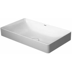 Duravit - DuraSquare - Vasque 60x34 cm, DuraCeram, avec WonderGliss, blanc alpin 23556000001
