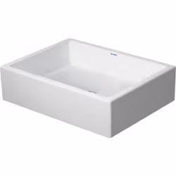 Duravit Vero Air Top Basin 50x38cm sans trop-plein sans banc à trous de coulée sans trou de coulée incl. montage affûté