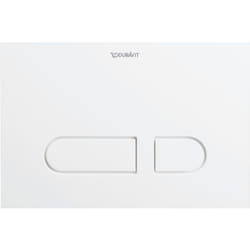 Plaque dactionnement Duravit DuraSystem A1 mécanique pour WC,