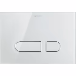 Duravit DuraSystem 1x plaque dactionnement mécanique pour WC Largeur 229,8 x Hauteur 157 mm actionnement mécanique pour le mo ...