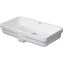 Duravit - Vero Air lavabo encastré 60x31cm, avec trop-plein, sans