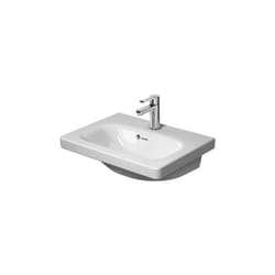 Duravit - DuraStyle - Lavabo 550x400 mm, avec trop-plein, avec trou pour robinet, blanc 2337550000
