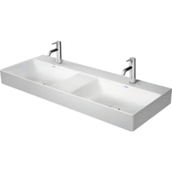 Duravit - DuraSquare lavabo double, meuble lavabo double 120x47cm,