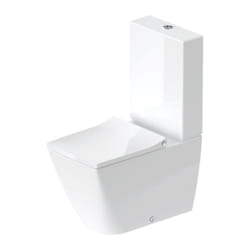 Duravit - Viu Stand-WC Combinaison, sans jante, 350x650 mm, lavable