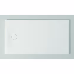 Duravit Tempano 1 x Receveurs de douche en acrylique avec manchette d'étanchéité prémontée 1400 x 750 mm hauteur : 45 mm blan ...