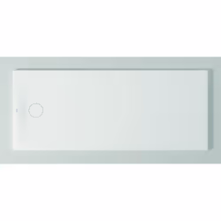 Duravit Tempano 1 x Receveurs de douche en acrylique avec manchette d'étanchéité prémontée 1700 x 700 mm hauteur : 50 mm blan ...
