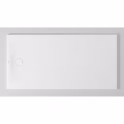 Duravit Tempano 1 x Receveurs de douche en acrylique avec manchette d'étanchéité prémontée 1800 x 900 mm hauteur : 50 mm blan ...