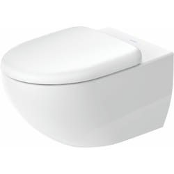 Pack wc suspendu Duravit Architec - cuvette Rimeless + abattant frein de chute, système Durafix inclus