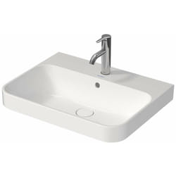 Duravit Happy D.2 Plus - Vasque 60x46 cm, avec un trou pour robinet, blanc alpin 2360600000