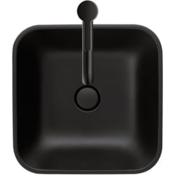 Duravit Happy D.2 Plus Évier à poser, 400x400 mm, rectifié, sans
