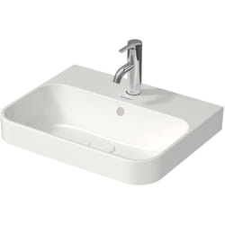 Duravit - Happy D.2 Plus Évier à poser, sans trou de coulée,