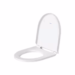 Duravit No.1 1 x siège de WC Compact Forme : rectangulaire, à chevauchement Mesure roulée : 369 x 433 mm Sans dispositif d'ab ...
