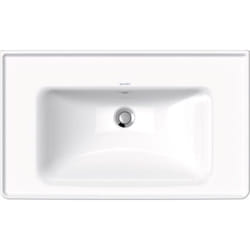 Duravit - D-Neo lavabo, 800x480mm, sans trou pour robinet, avec