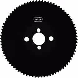 Scie circulaire HSS Moulin • Surface vapeur recuite • Pour tous les types de machines communes • En acier à haute vitesse BW ...