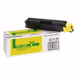 KYOCERA TK-580Y Cartouche de toner 1 pièce(s) Original Jaune - Vue supplémentaire 4