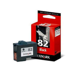 Lexmark #82 Black Print Cartridge cartouche d'encre Original Noir
