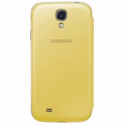 Samsung S View coque de protection pour téléphones portables Folio porte carte Jaune