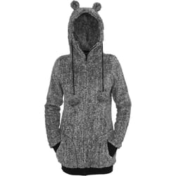 Sweatshirt femme Urban Classic teddy zip