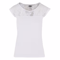 Urban Classics TB714-00220-0046, Chemise, Adulte, Femelle, Blanc, Monochromatique, M
