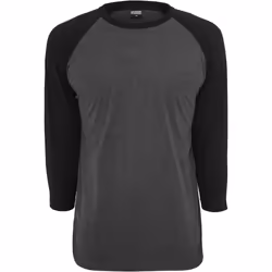 Urban Classics TB366, Tee-shirt, Adulte, Mâle, Charbon de bois, Noir, M, SML