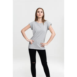 Urban Classics Ladies Extended Shoulder Tee Tee-shirt Décolleté Manche courte Coton, Pull-over