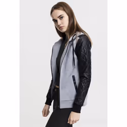Sweatshirt femme Urban Classic diamond zip