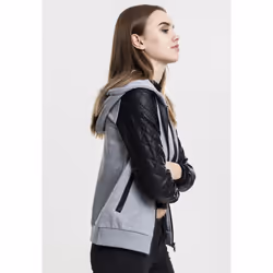 Sweatshirt femme Urban Classic diamond zip - Vue supplémentaire 4
